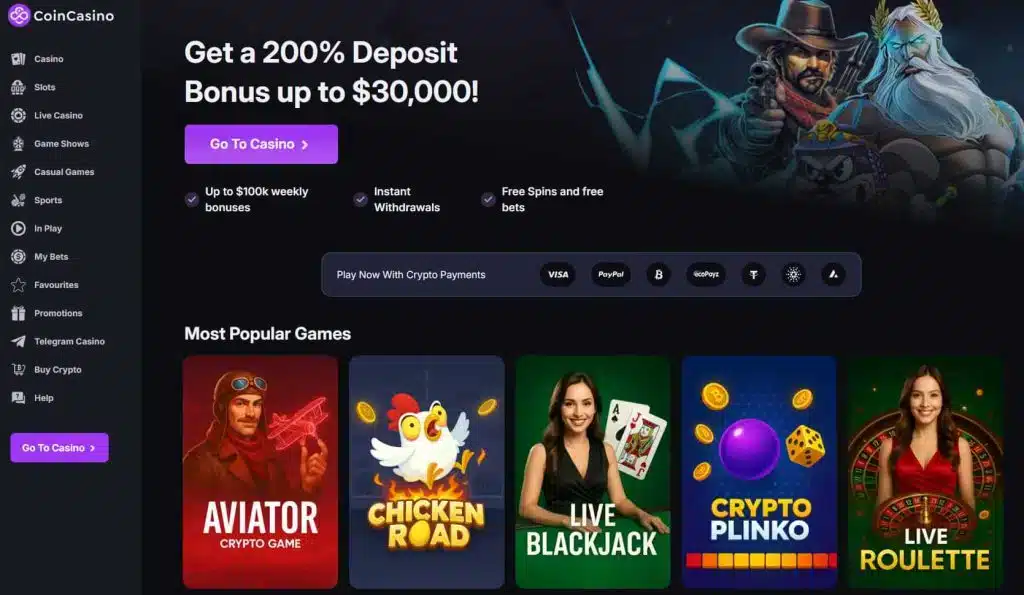 ervaringen met uitbetaling snelheid van coin casino zonder cruks
