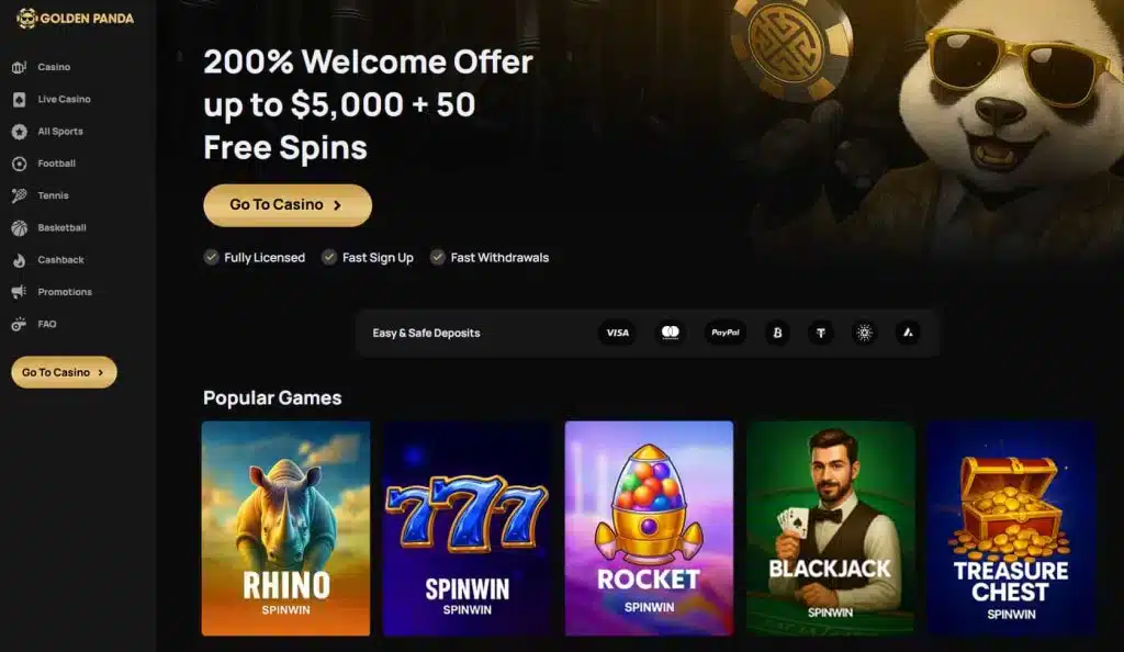 ervaringen met directe uitbetalingen op golden panda no cruks casino